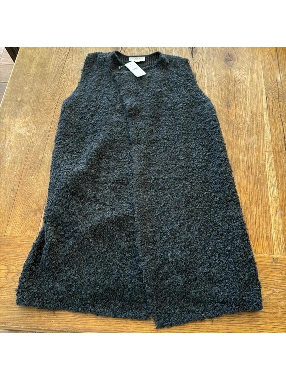 Loft Outlet Sweater Vest - Long Size SP NWT